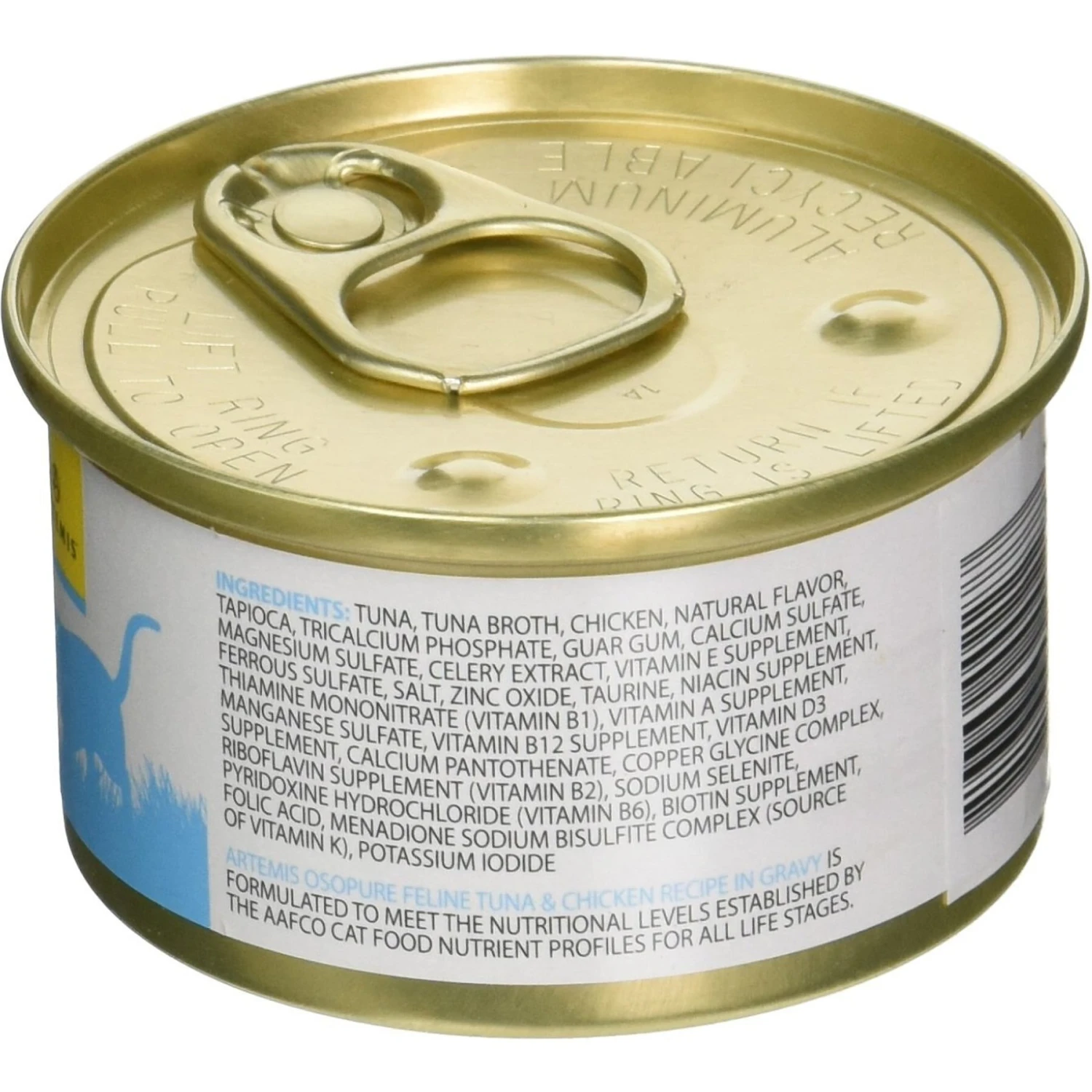 Artemis Osopure Tuna & Chicken Recipe In Gravy Grain-Free Canned Cat Food 4 Artemis Osopure Tuna & Chicken Recipe In Gravy Grain-Free Canned Cat Food - Image 2