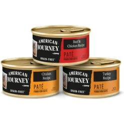 American Journey Pate Poultry & Beef Variety Pack Grain-Free Canned Cat Food