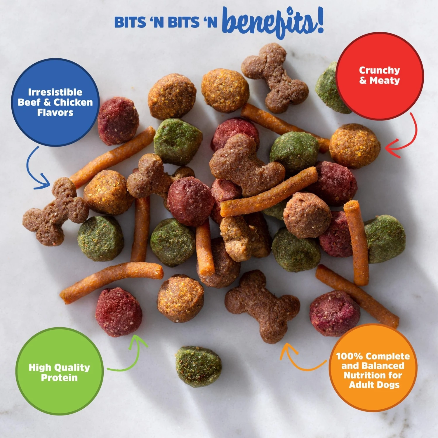 Kibbles 'n Bits Original Savory Beef & Chicken Flavors Dry Dog Food 7 Kibbles 'n Bits Original Savory Beef & Chicken Flavors Dry Dog Food - Image 5