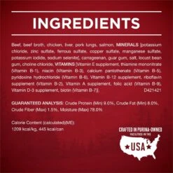 Purina ONE SmartBlend Grain-Free True Instinct Classic Ground With Real Beef & Wild-Caught Salmon Canned Dog Food 13 Purina ONE SmartBlend Grain-Free True Instinct Classic Ground With Real Beef & Wild-Caught Salmon Canned Dog Food -Blue Buffalo Shop 135640 PT4. AC SS1800 V1668810241