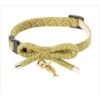 Necoichi Zen Gold Fish Charm Cotton Breakaway Cat Collar With Bell -Blue Buffalo Shop 137029 MAIN. AC SS1800 V1516909247