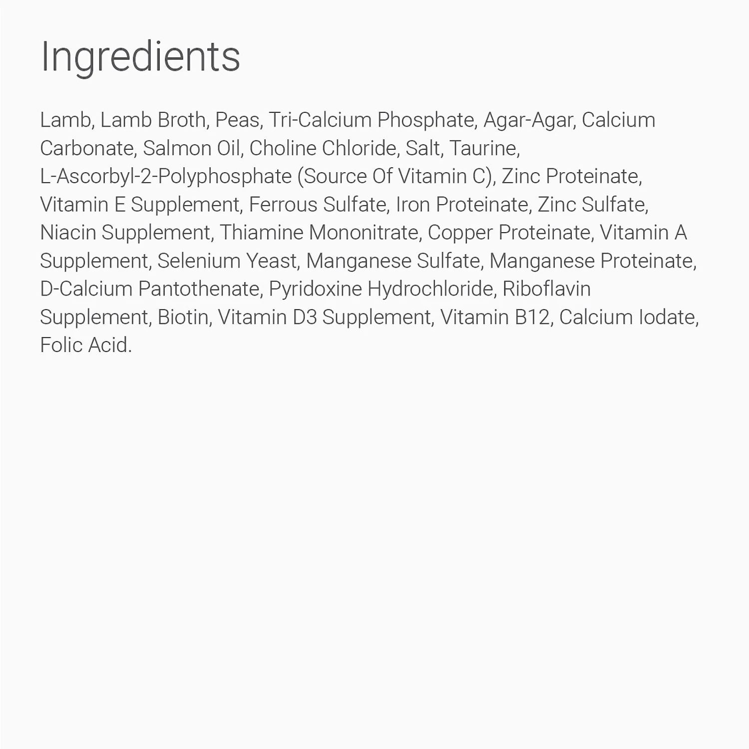 Canada Fresh Lamb Canned Cat Food 5 Canada Fresh Lamb Canned Cat Food - Image 3