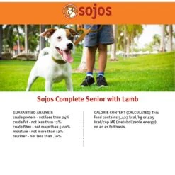 Sojos Complete Lamb Recipe Adult Grain-Free Freeze-Dried Dehydrated Dog Food -Blue Buffalo Shop 139205 PT7. AC SS1800 V1611088602