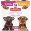 Hill's Science Diet Adult Small Paws Chicken & Vegetables & Beef & Vegetables Variety Pack Wet Dog Food Trays -Blue Buffalo Shop 140080 MAIN. AC SS1800 V1692727423