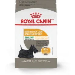 Royal Canin Canine Care Nutrition Small Sensitive Skin Care Dry Dog Food, 3-lb Bag