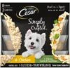 Cesar Simply Crafted Variety Pack Chicken & Chicken, Carrots & Green Beans Limited-Ingredient Adult Wet Dog Food Topper -Blue Buffalo Shop 141033 MAIN. AC SS1800 V1695650079