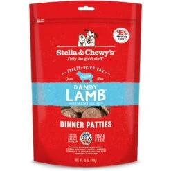 Stella & Chewy's Dandy Lamb Dinner Patties Freeze-Dried Raw Dog Food