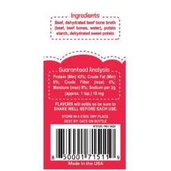 FLAVORS Red Meat Recipe Grain-Free Dog Food Topper & Treat Mix -Blue Buffalo Shop 141774 PT4. AC SS1800 V1589386564