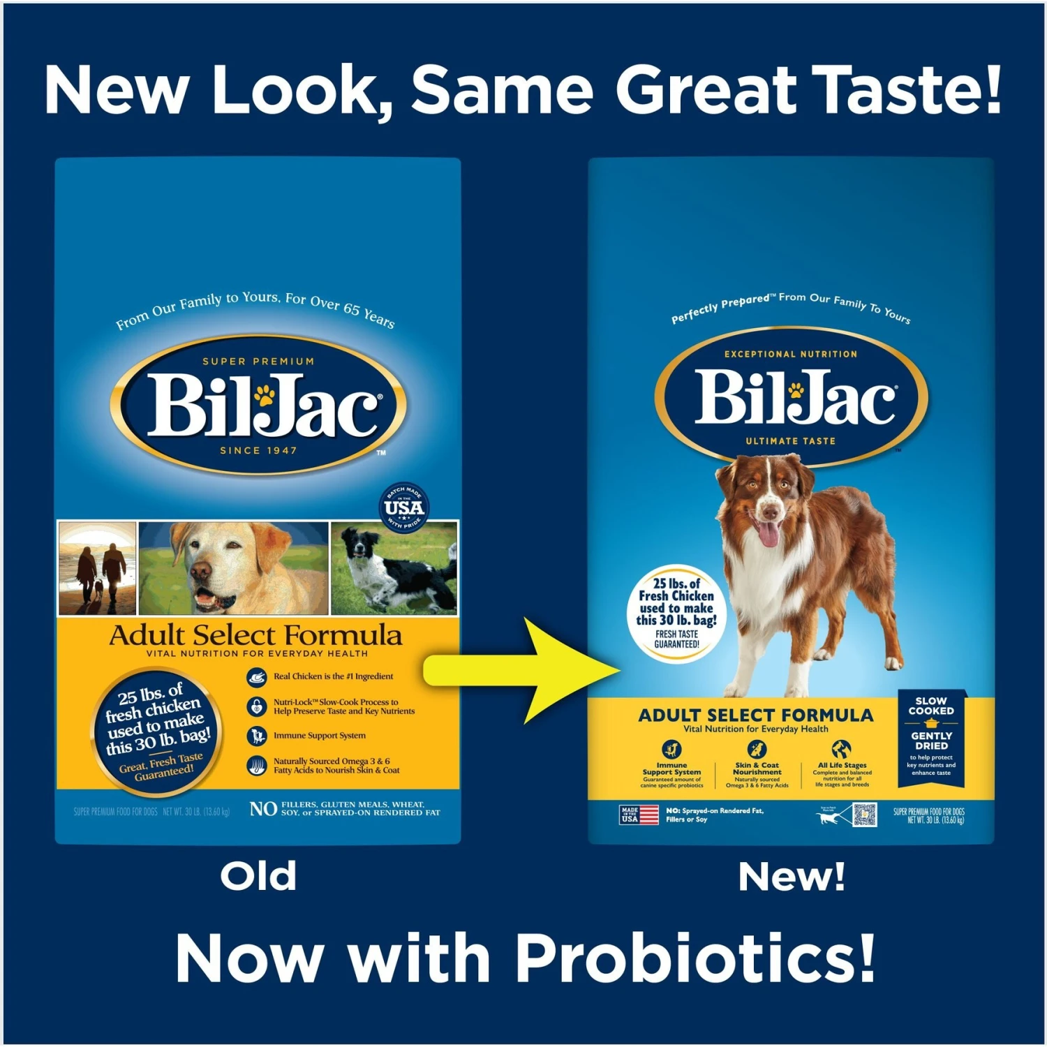 Bil-Jac Adult Select Chicken Recipe Dry Dog Food 4 Bil-Jac Adult Select Chicken Recipe Dry Dog Food - Image 2