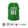 Pets First NBA Dog & Cat Mesh Jersey, Boston Celtics