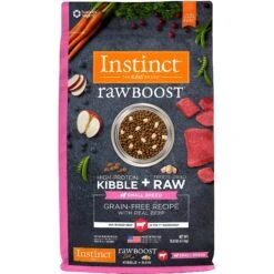Instinct Raw Boost Small Breed Grain-Free Recipe With Real Beef & Freeze-Dried Raw Pieces Dry Dog Food 17 Instinct Raw Boost Small Breed Grain-Free Recipe With Real Beef & Freeze-Dried Raw Pieces Dry Dog Food -Blue Buffalo Shop 143155 PT8. AC SS1800 V1565022464