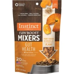 Instinct Freeze-Dried Raw Boost Mixers Grain-Free Gut Health Recipe Dog Food Topper