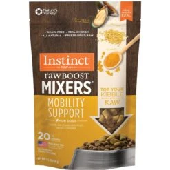 Instinct Freeze-Dried Raw Boost Mixers Grain-Free Mobility Support Recipe Dog Food Topper