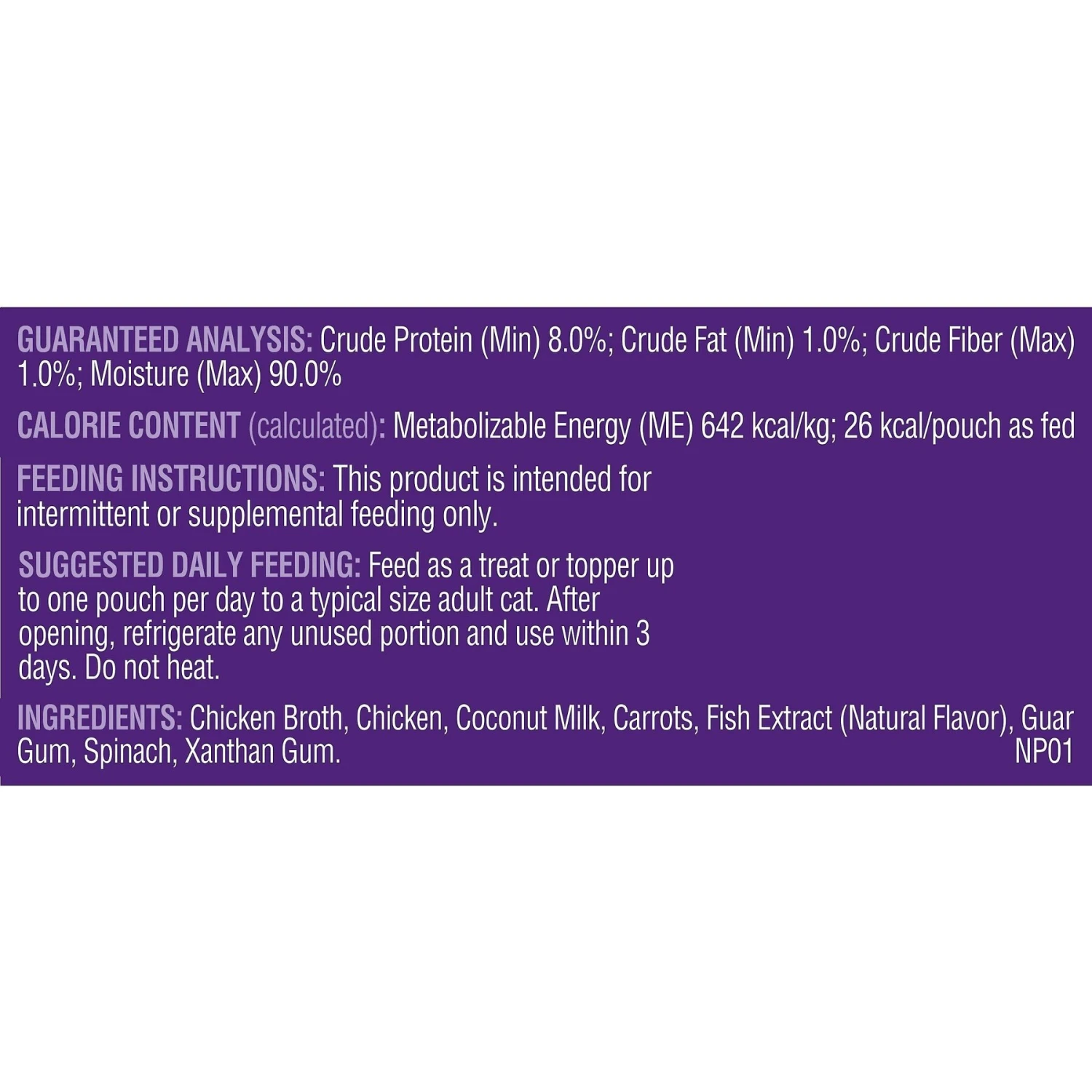 Rachael Ray Nutrish Purrfect Broths All Natural Grain-Free Creamy Chicken Bisque Recipe Cat Food Topper 8 Rachael Ray Nutrish Purrfect Broths All Natural Grain-Free Creamy Chicken Bisque Recipe Cat Food Topper - Image 6