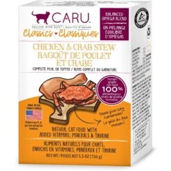 Caru Classic Chicken & Crab Stew Grain-Free Wet Cat Food