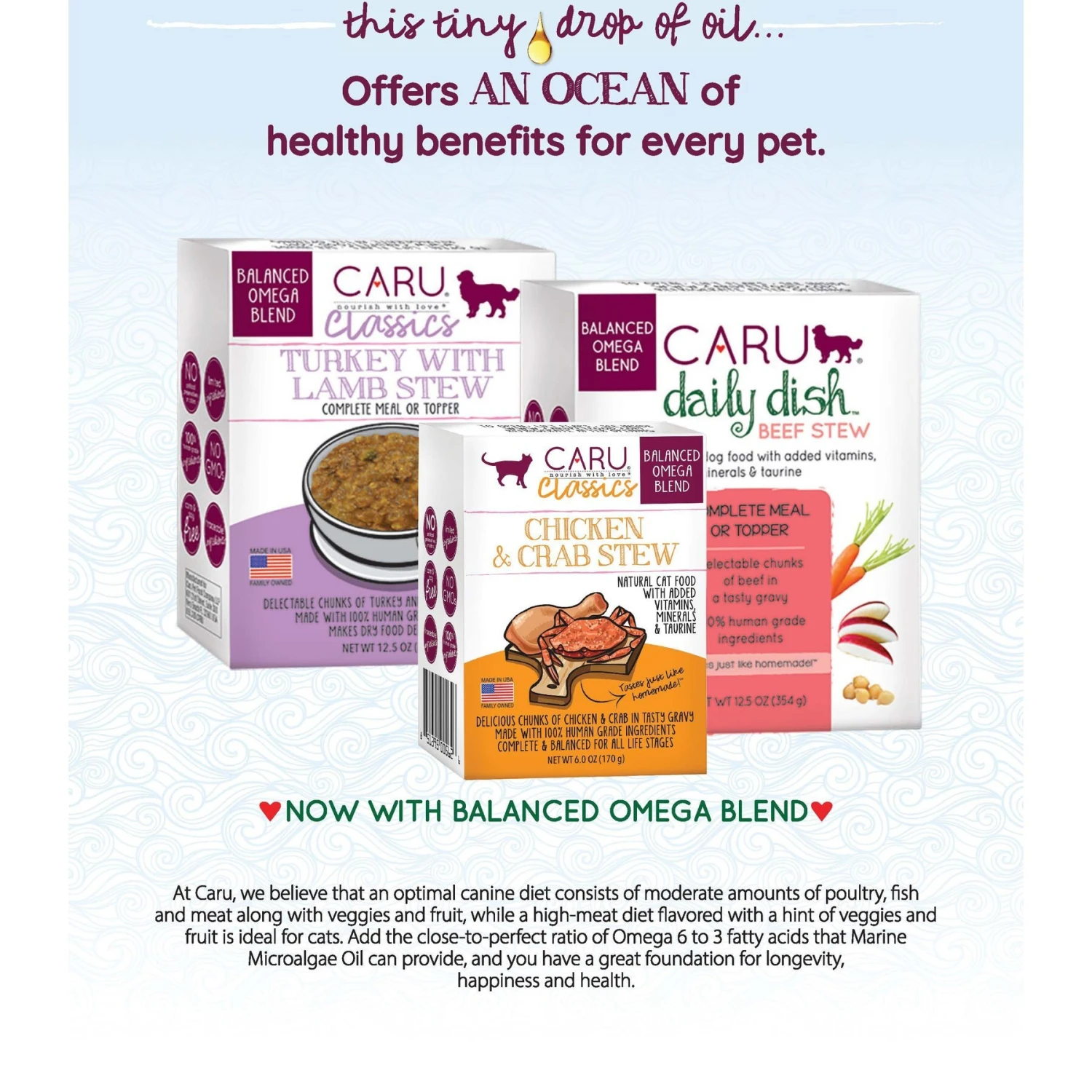 Caru Classic Chicken & Crab Stew Grain-Free Wet Cat Food 7 Caru Classic Chicken & Crab Stew Grain-Free Wet Cat Food - Image 5