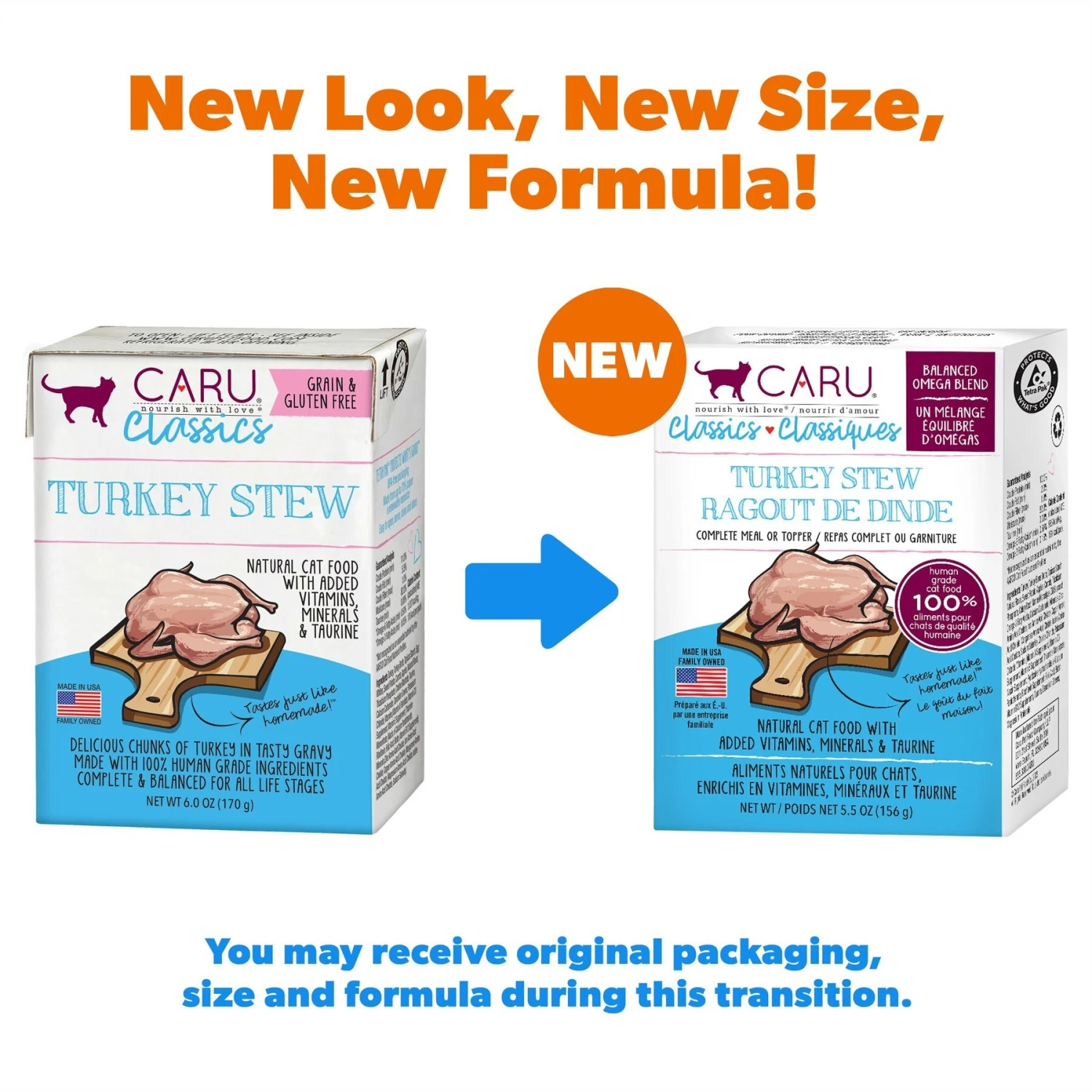 Caru Classic Turkey Stew Grain-Free Wet Cat Food 4 Caru Classic Turkey Stew Grain-Free Wet Cat Food - Image 2