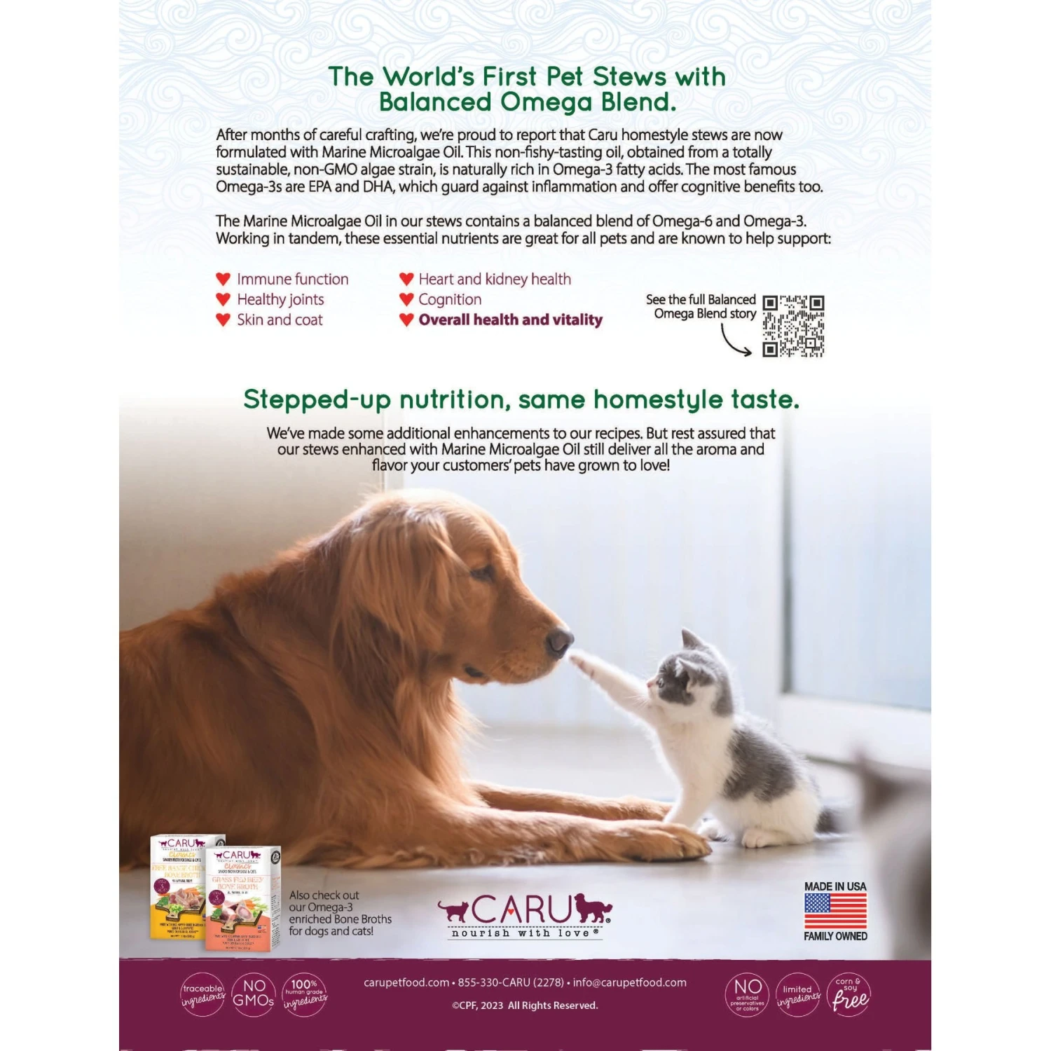 Caru Classic Turkey Stew Grain-Free Wet Cat Food 8 Caru Classic Turkey Stew Grain-Free Wet Cat Food - Image 6
