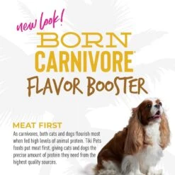 Tiki Dog Born Carnivore Flavor Booster Chicken Bisque Non-GMO Wet Dog Food Topper -Blue Buffalo Shop 145232 PT6. AC SS1800 V1701796203