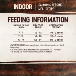 Wellness CORE Grain-Free Indoor Salmon & Herring Meal Recipe Dry Cat Food 18 Wellness CORE Grain-Free Indoor Salmon & Herring Meal Recipe Dry Cat Food -Blue Buffalo Shop 145511 PT7. AC SS1800 V1605806523