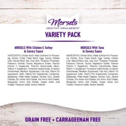 Wellness Healthy Indulgence Morsels Grain-Free Variety Pack Cat Food Pouches 16 Wellness Healthy Indulgence Morsels Grain-Free Variety Pack Cat Food Pouches -Blue Buffalo Shop 145537 PT6. AC SS1800 V1621987661