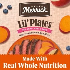 Merrick Lil' Plates Grain-Free Chicken-Free Real Texas Beef, Sweet Potato + Peas With Raw Bites Recipe Small Breed Dry Dog Food -Blue Buffalo Shop 145883 PT4. AC SS1800 V1673561677