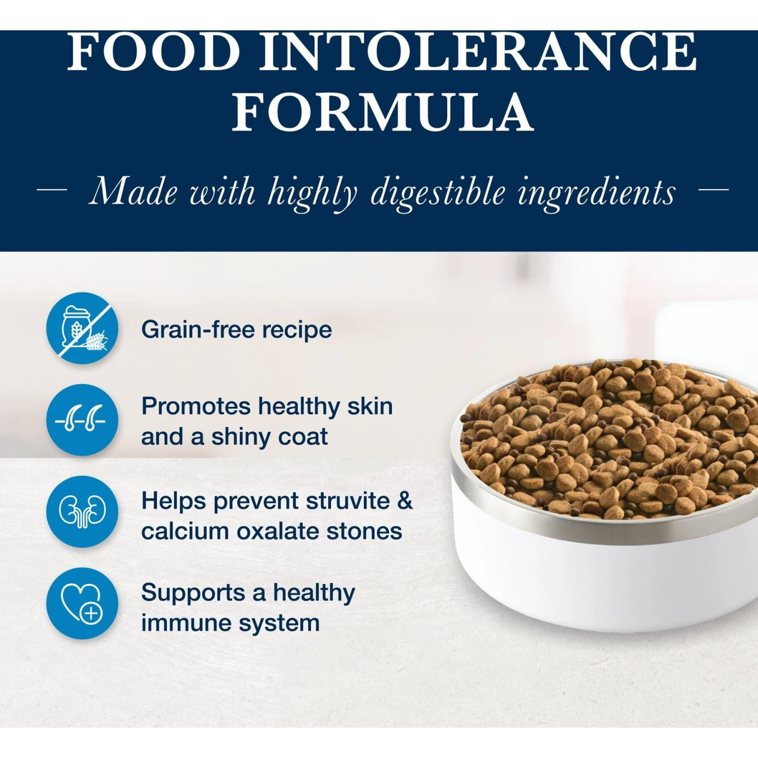 Blue Buffalo Natural Veterinary Diet HF Hydrolyzed For Food Intolerance Grain-Free Dry Dog Food 5 Blue Buffalo Natural Veterinary Diet HF Hydrolyzed For Food Intolerance Grain-Free Dry Dog Food - Image 3