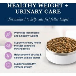 Blue Buffalo Natural Veterinary Diet W+U Weight Management + Urinary Care Grain-Free Dry Cat Food -Blue Buffalo Shop 147682 PT2. AC SS1800 V1703091386