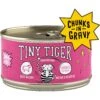 Tiny Tiger Chunks In Gravy Beef Recipe Grain-Free Canned Cat Food -Blue Buffalo Shop 147762 Main. AC SS1800 V1558459956