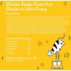 Tiny Tiger Chunks In EXTRA Gravy Chicken Recipe Grain-Free Canned Cat Food 15 Tiny Tiger Chunks In EXTRA Gravy Chicken Recipe Grain-Free Canned Cat Food -Blue Buffalo Shop 147780 PT5. AC SS1800 V1687283979