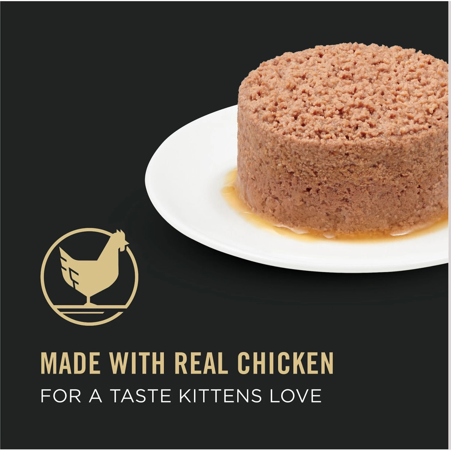 Purina Pro Plan Classic Chicken Grain-Free Kitten Entree Canned Cat Food 4 Purina Pro Plan Classic Chicken Grain-Free Kitten Entree Canned Cat Food - Image 2