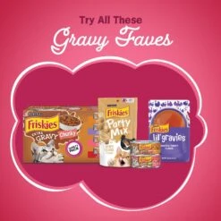 Friskies Gravy Swirlers Chicken & Salmon Flavor Dry Cat Food -Blue Buffalo Shop 148060 PT5. AC SS1800 V1700157199