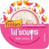 Friskies Lil' Soups With Sockeye Salmon In A Velvety Chicken Broth Lickable Cat Food Topper -Blue Buffalo Shop 148066 MAIN. AC SS1800 V1700162330
