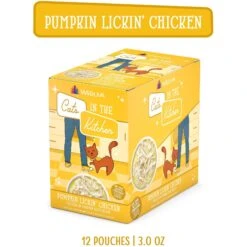 Weruva Cats In The Kitchen Pumpkin Lickin' Chicken In Pumpkin Soup Grain-Free Cat Food Pouches -Blue Buffalo Shop 149771 PT2. AC SS1800 V1700860093