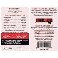PetKind Tripett Green Venison Tripe Grain- Free Canned Dog Food 11 PetKind Tripett Green Venison Tripe Grain- Free Canned Dog Food -Blue Buffalo Shop 150461 PT2. AC SS1800 V1575908958