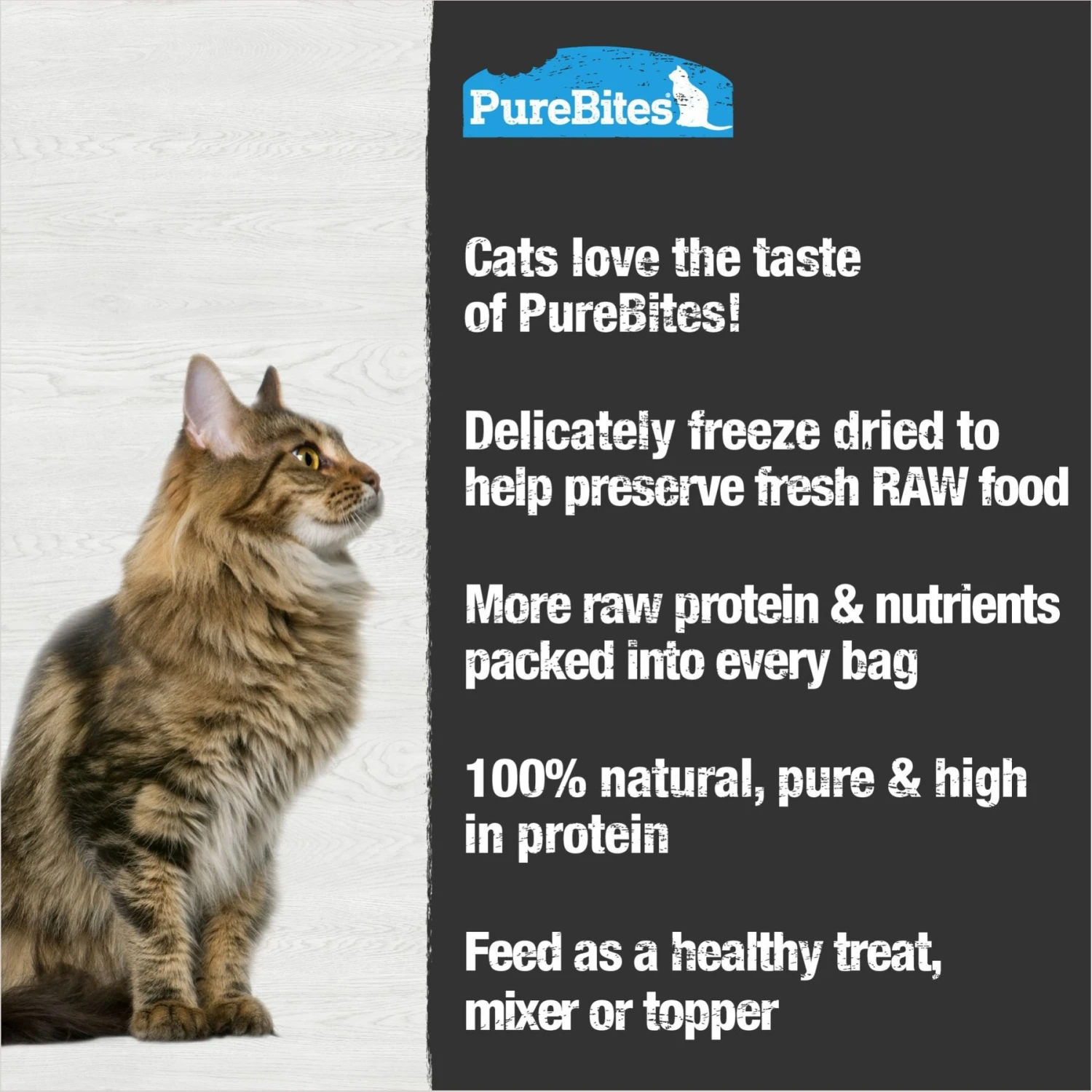 PureBites Tuna Freeze-Dried Raw Cat Treats 7 PureBites Tuna Freeze-Dried Raw Cat Treats - Image 5
