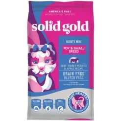 Solid Gold Mighty Mini Small & Toy Breed Grain-Free Beef, Sweet Potato & Apple Dry Dog Food