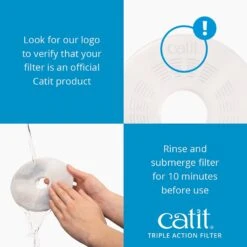Catit Triple Action Pet Fountain Filter 11 Catit Triple Action Pet Fountain Filter -Blue Buffalo Shop 151269 PT3. AC SS1800 V1628020011