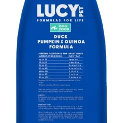 Lucy Pet Products Formulas For Life Grain-Free Duck, Pumpkin & Quinoa Formula Dry Dog Food -Blue Buffalo Shop 151349 PT8. AC SS1800 V1581698320