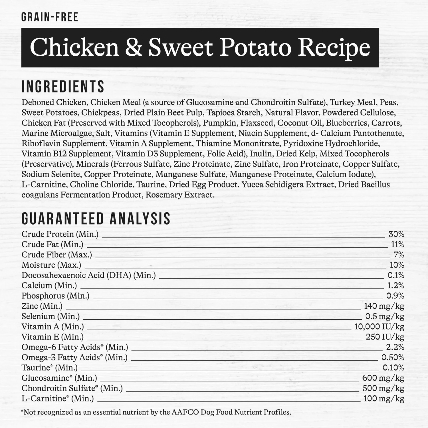 American Journey Senior Chicken & Sweet Potato Recipe Grain-Free Dry Dog Food 11 American Journey Senior Chicken & Sweet Potato Recipe Grain-Free Dry Dog Food - Image 9