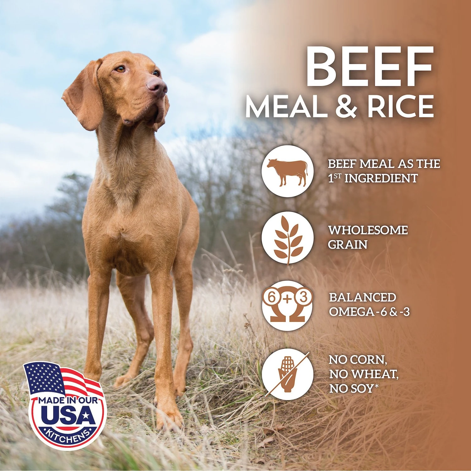 Wholesomes Beef Meal & Rice Formula Dry Dog Food 6 Wholesomes Beef Meal & Rice Formula Dry Dog Food - Image 4