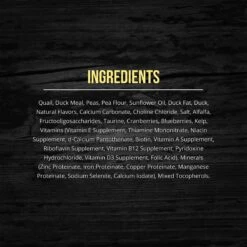 Fussie Cat Market Fresh Quail & Duck Meal Recipe Grain-Free Dry Cat Food -Blue Buffalo Shop 152795 PT3. AC SS1800 V1642563992