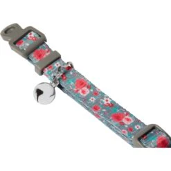 Frisco Rose Polyester Breakaway Cat Collar With Bell -Blue Buffalo Shop 153160 PT2. AC SS1800 V1701796877