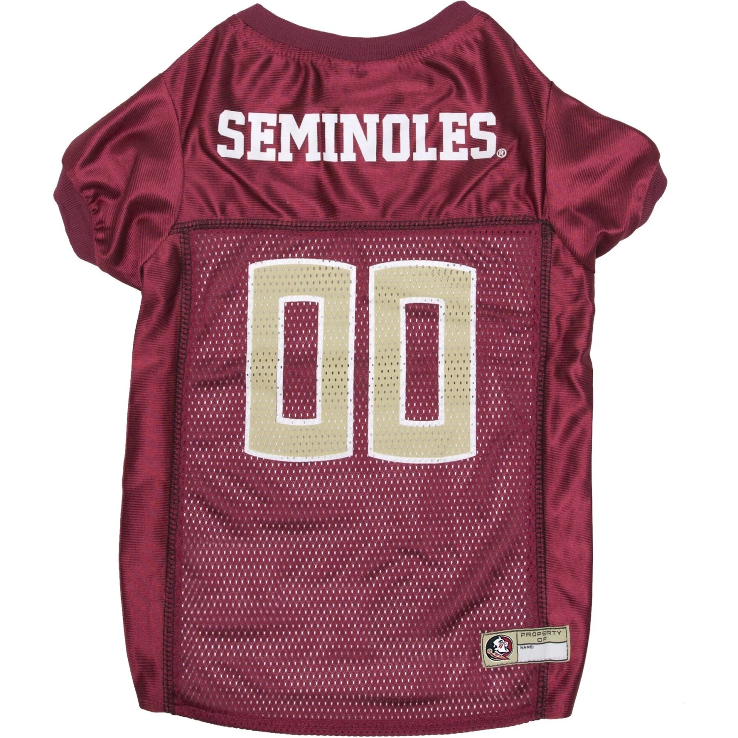 Pets First NCAA Dog & Cat Jersey, Florida State 6 Pets First NCAA Dog & Cat Jersey, Florida State - Image 4