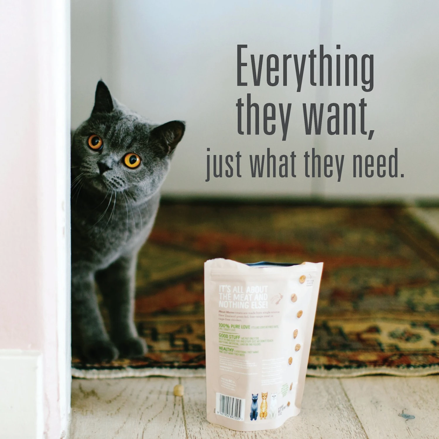 Meat Mates Beef Freeze-Dried Raw Cat Treats 8 Meat Mates Beef Freeze-Dried Raw Cat Treats - Image 6