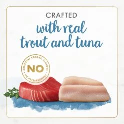 Fancy Feast Gourmet Naturals Trout & Tuna Recipe Pate Canned Cat Food, 3-oz, Case Of 12 15 Fancy Feast Gourmet Naturals Trout & Tuna Recipe Pate Canned Cat Food, 3-oz, Case Of 12 -Blue Buffalo Shop 155547 PT4. AC SS1800 V1677102976