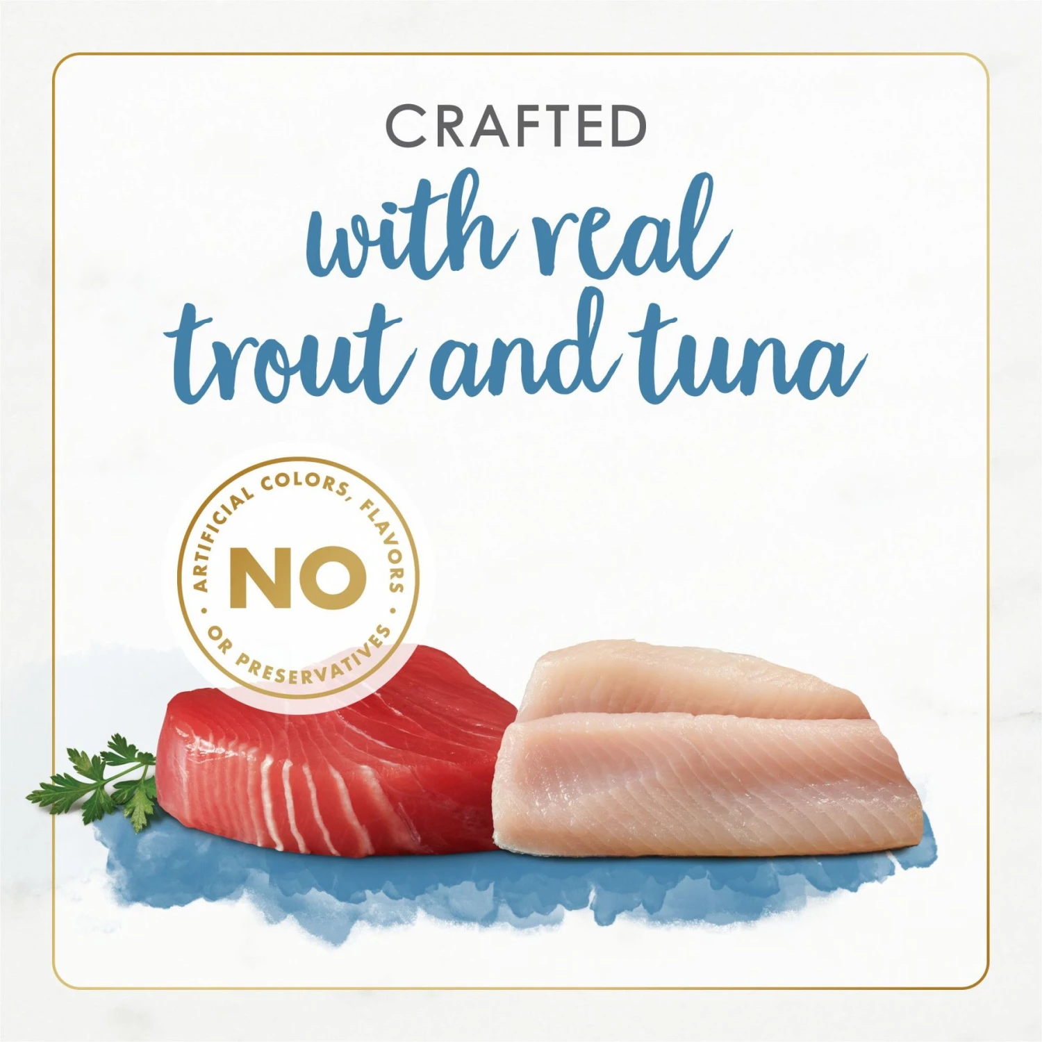 Fancy Feast Gourmet Naturals Trout & Tuna Recipe Pate Canned Cat Food, 3-oz, Case Of 12 7 Fancy Feast Gourmet Naturals Trout & Tuna Recipe Pate Canned Cat Food, 3-oz, Case Of 12 - Image 5