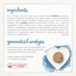 Fancy Feast Gourmet Naturals Trout & Tuna Recipe Pate Canned Cat Food, 3-oz, Case Of 12 16 Fancy Feast Gourmet Naturals Trout & Tuna Recipe Pate Canned Cat Food, 3-oz, Case Of 12 -Blue Buffalo Shop 155547 PT5. AC SS1800 V1677102396