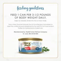 Fancy Feast Gourmet Naturals Trout & Tuna Recipe Pate Canned Cat Food, 3-oz, Case Of 12 18 Fancy Feast Gourmet Naturals Trout & Tuna Recipe Pate Canned Cat Food, 3-oz, Case Of 12 -Blue Buffalo Shop 155547 PT7. AC SS1800 V1677102857