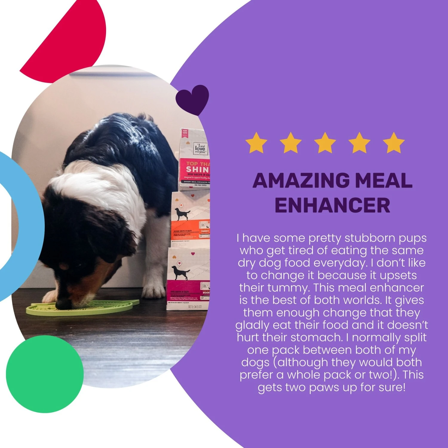 I And Love And You Top That Tummy Chicken Recipe Grain-Free Dog Food Topper 6 I And Love And You Top That Tummy Chicken Recipe Grain-Free Dog Food Topper - Image 4